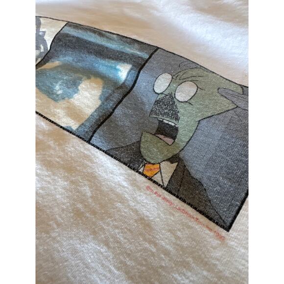 Vintage ‘99 Pink Floyd Roger Waters In the Flesh L White Tultex Tour T-Shirt - Picture 3 of 9